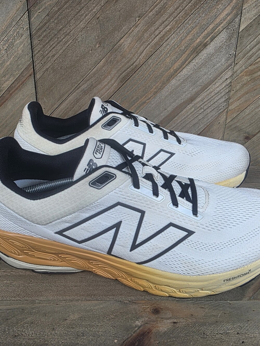 New Balance Fresh Foam X 860v14 Mens Athletic Running Shoes Size 14 Sea Salt
